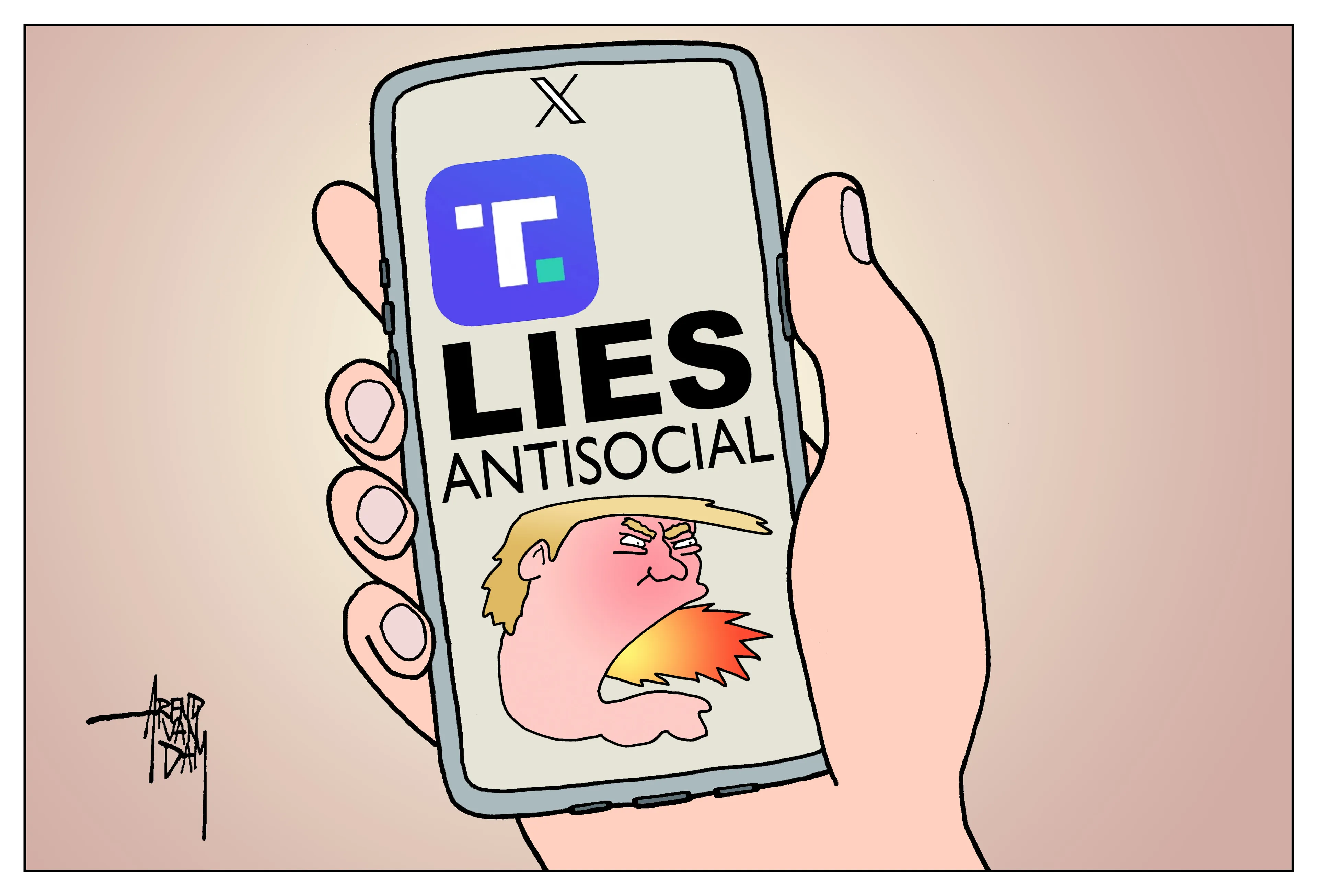 TruthSocial(Trump)(--)